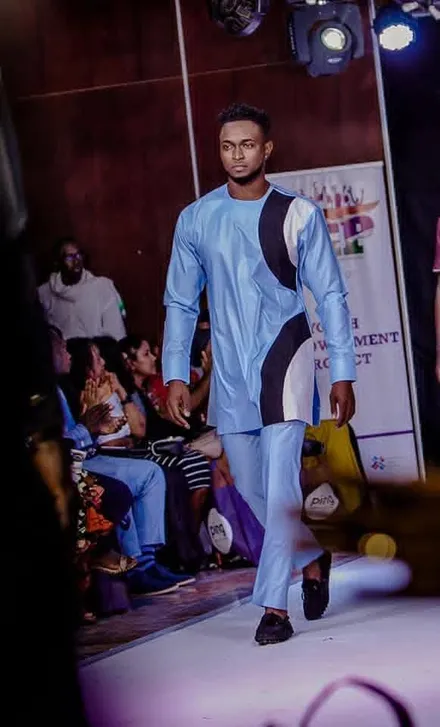 Two SND Clothing Design runway looks at Fashion Week Gambia